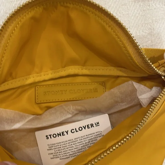 Stoney Clover Lane Classic Fanny Pack in mustard NWT - Picture 4 of 6